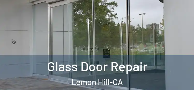  Glass Door Repair Lemon Hill-CA